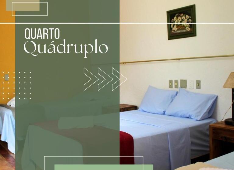 غرفة قياسية رباعية, Pousada Mascattes