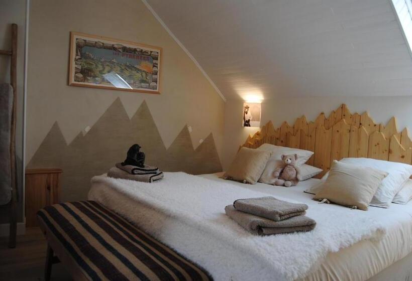 غرفة قياسية سرير كينج, Chalet Mina