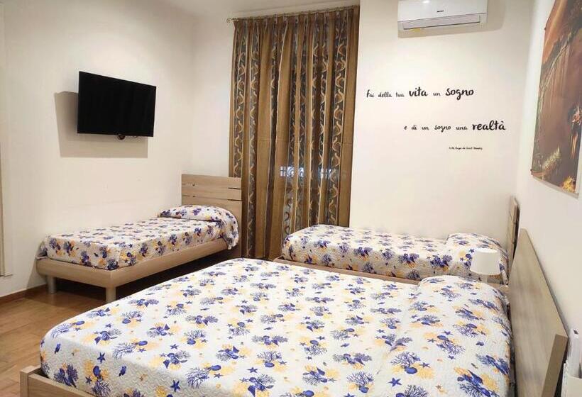 غرفة ديلوكس رباعية, Villa Manto Bed And Breakfast   Torre Annunziata Pompei