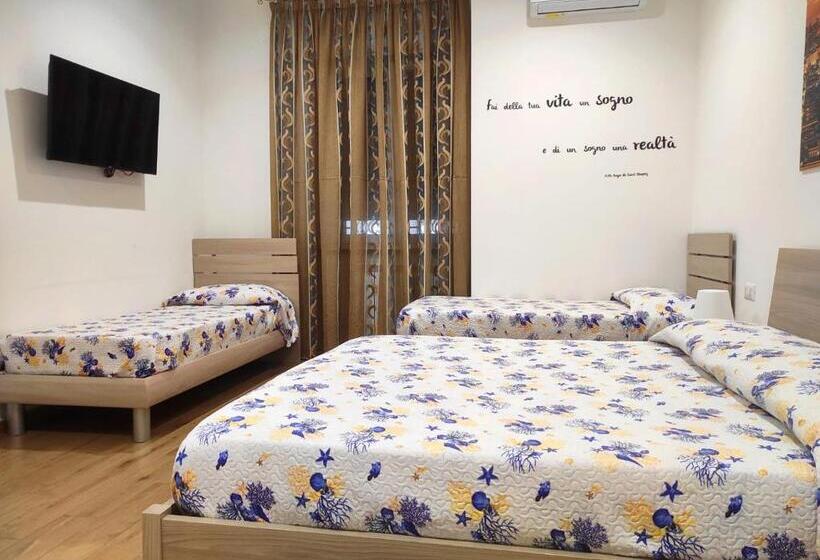 غرفة ديلوكس رباعية, Villa Manto Bed And Breakfast   Torre Annunziata Pompei