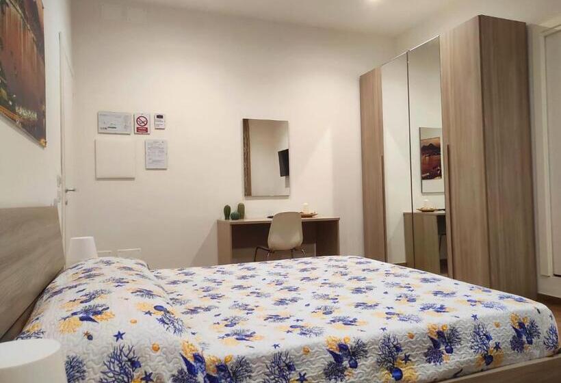 غرفة ديلوكس رباعية, Villa Manto Bed And Breakfast   Torre Annunziata Pompei