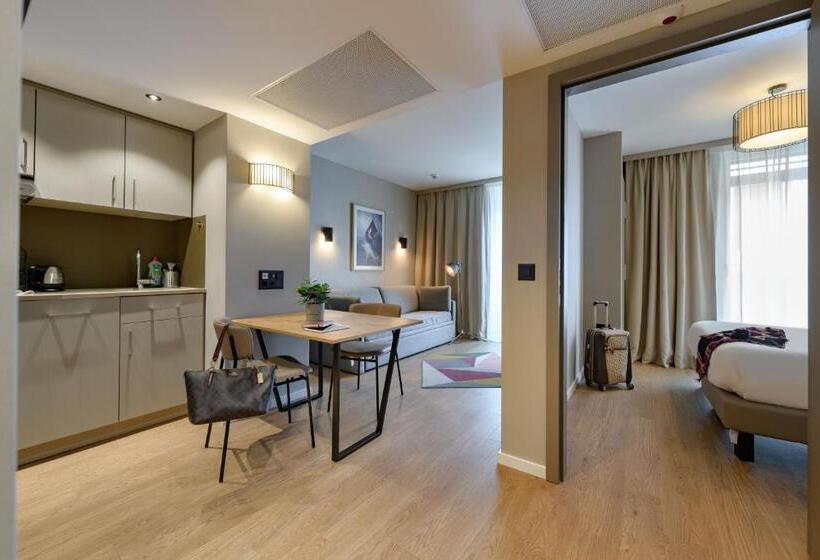 آپارتمان 1 خوابه, Aparthotel Adagio Zurich City Center