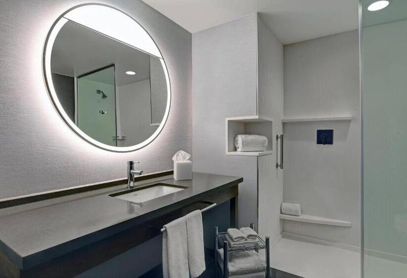 חדר סטנדרט עם מיטת קינג, Courtyard By Marriott Manhattan Aggieville