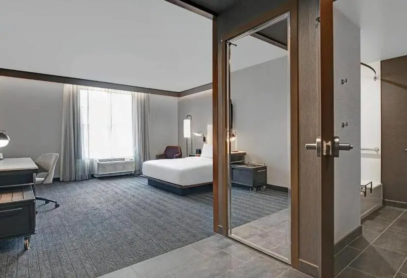 キングサイズベッドのスタンダードルーム, Courtyard By Marriott Manhattan Aggieville