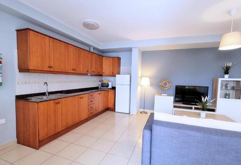 شقة غرفة واحدة مطلة على البحر, Caléndula Beach 1ºlinea Mar