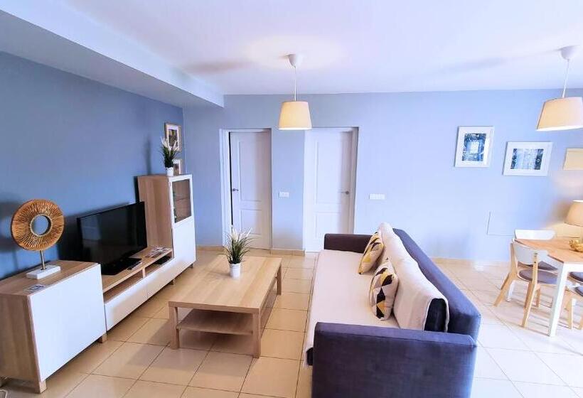 شقة غرفة واحدة مطلة على البحر, Caléndula Beach 1ºlinea Mar