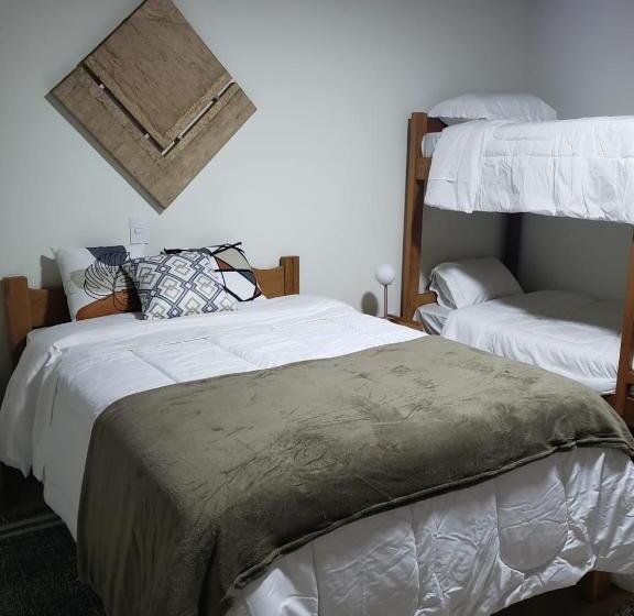 غرفة عائلية, Pousada Cabana Na Floresta Monte Verde