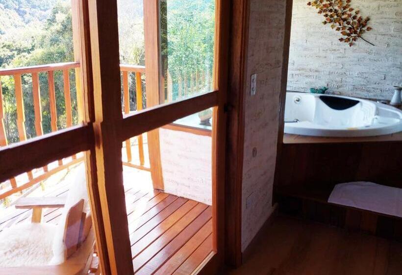 Люкс с гидромассажем, Pousada Cabana Na Floresta   Monte Verde