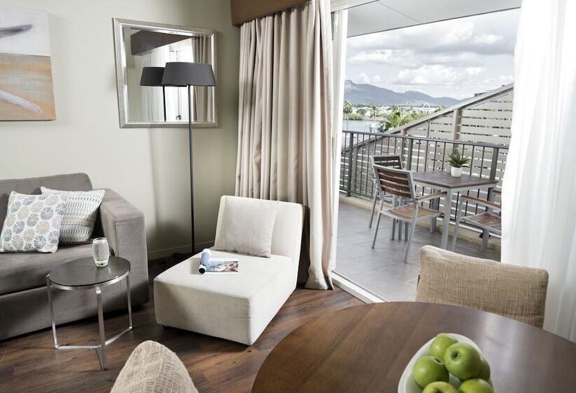 带1个卧室的经济型公寓, Grand Hotel And Apartments Townsville