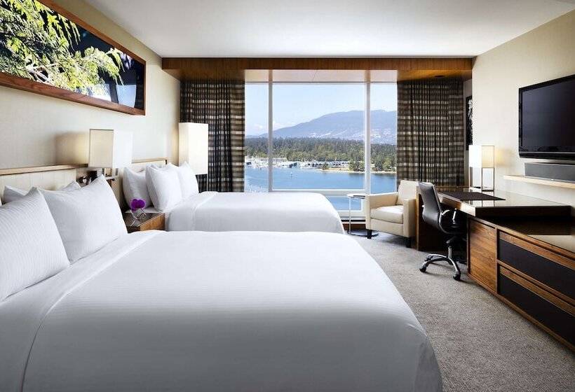 غرفه قياسيه سريرين مزدوجين, Fairmont Pacific Rim