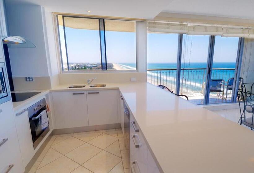２ベッドルームアパートメント, Golden Sands On The Beach   Absolute Beachfront Apartments