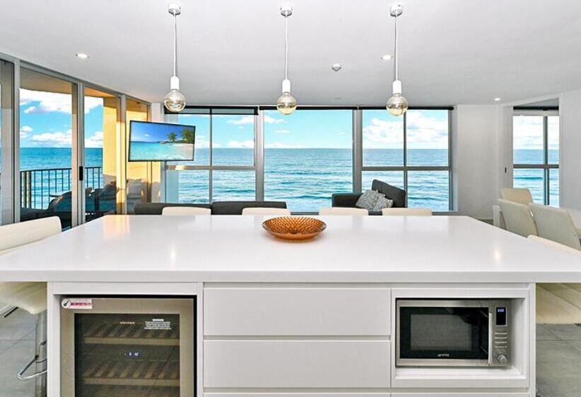 침실 2개 수피리어 아파트, Golden Sands On The Beach Absolute Beachfront Apartments