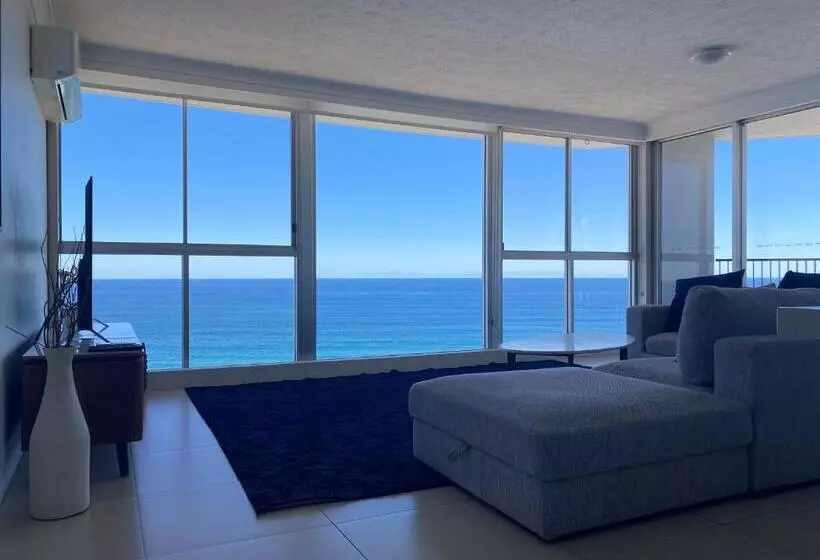 آپارتمان 1 خوابه با چشم‌انداز دریا, Golden Sands On The Beach   Absolute Beachfront Apartments