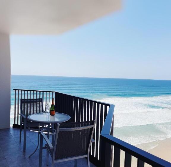 1 Sovrums Lägenhet Havsutsikt, Golden Sands On The Beach   Absolute Beachfront Apartments