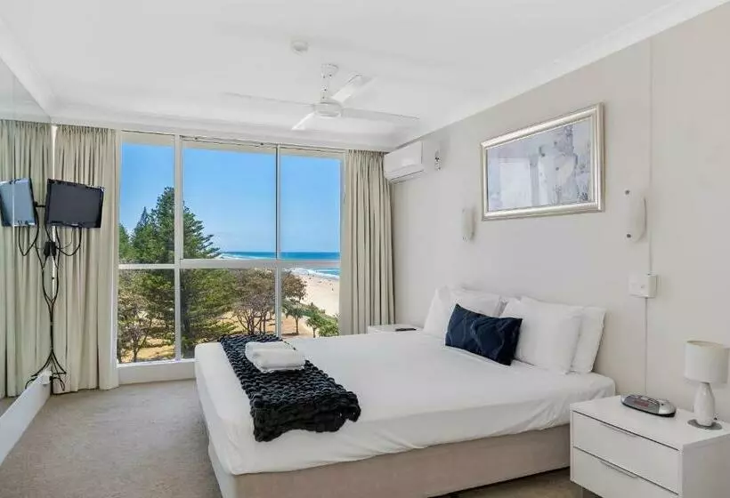 آپارتمان 2 خوابه با چشم‌انداز دریا, Golden Sands On The Beach   Absolute Beachfront Apartments