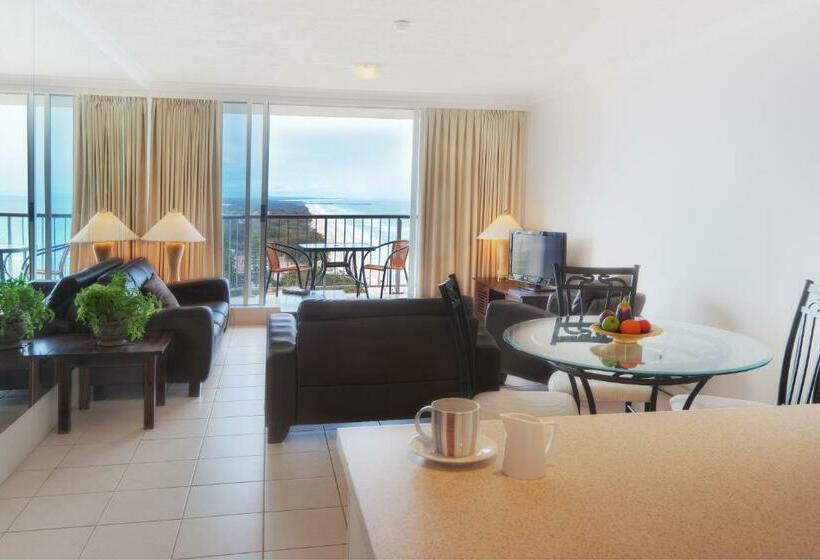 2 Sovrums Lägenhet Havsutsikt, Golden Sands On The Beach   Absolute Beachfront Apartments