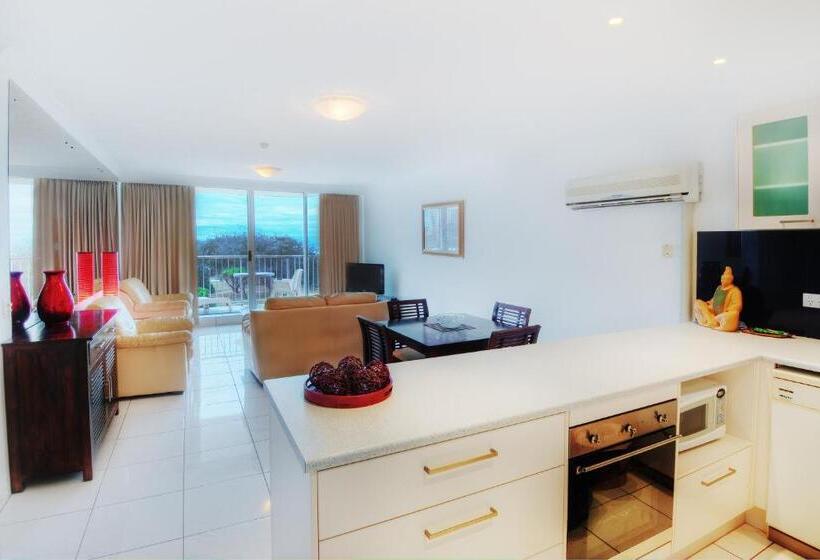 2 Sovrums Lägenhet Havsutsikt, Golden Sands On The Beach   Absolute Beachfront Apartments