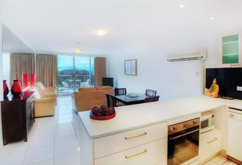 آپارتمان 2 خوابه با چشم‌انداز دریا, Golden Sands On The Beach   Absolute Beachfront Apartments