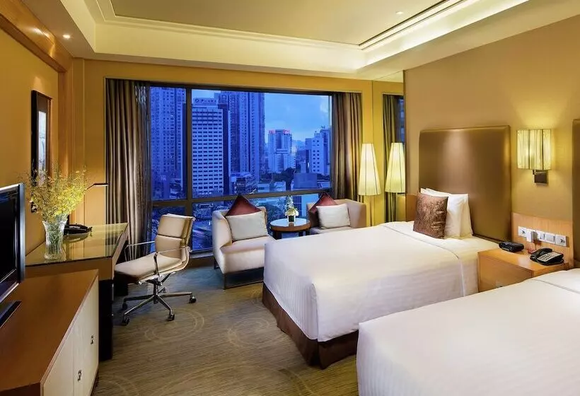 シティビューのデラックスルーム, Hilton Xiamen