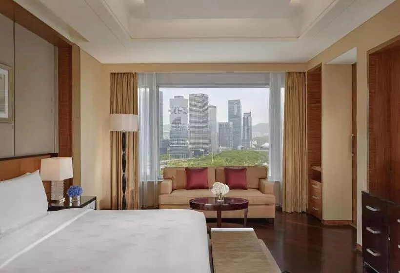 デラックスルーム, The Ritz Carlton, Shenzhen, Nearby Futian Cbd, Convention & Exhibition Center, Futian Railway Statio