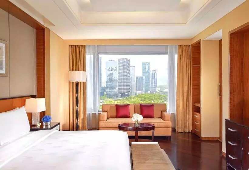 デラックスルーム, The Ritz Carlton, Shenzhen, Nearby Futian Cbd, Convention & Exhibition Center, Futian Railway Statio
