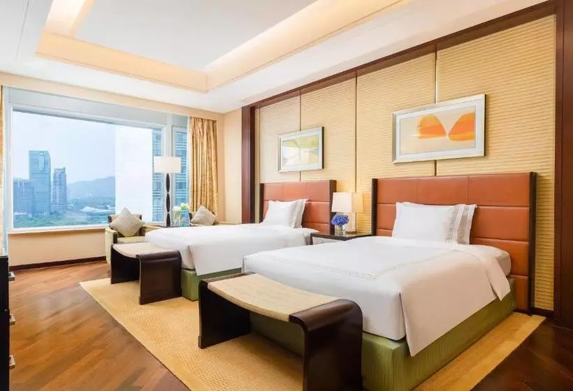 クラブルーム, The Ritz Carlton, Shenzhen, Nearby Futian Cbd, Convention & Exhibition Center, Futian Railway Statio
