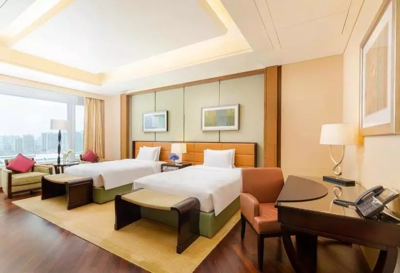 デラックスルーム, The Ritz Carlton, Shenzhen, Nearby Futian Cbd, Convention & Exhibition Center, Futian Railway Statio