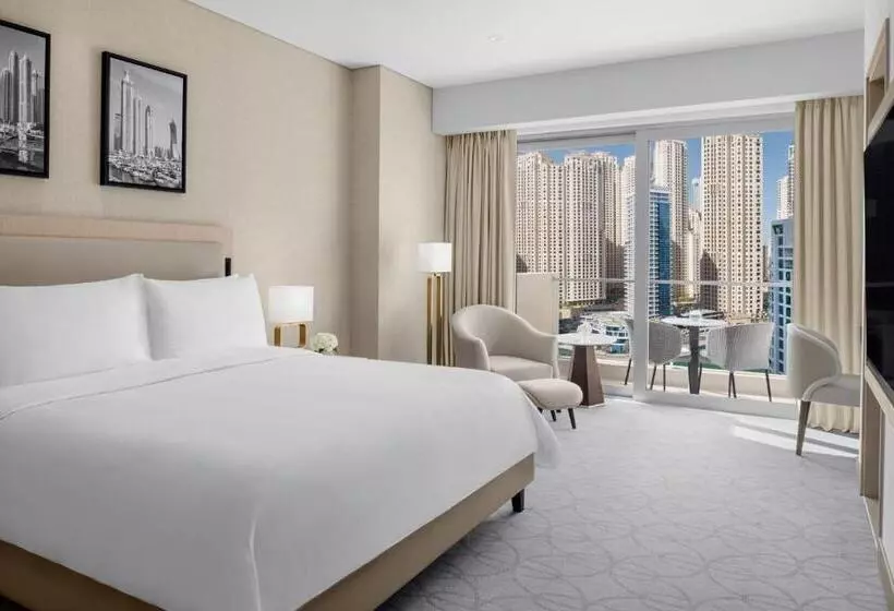 اتاق اجرایی با تخت بزرگ, Jw Marriott Hotel Marina