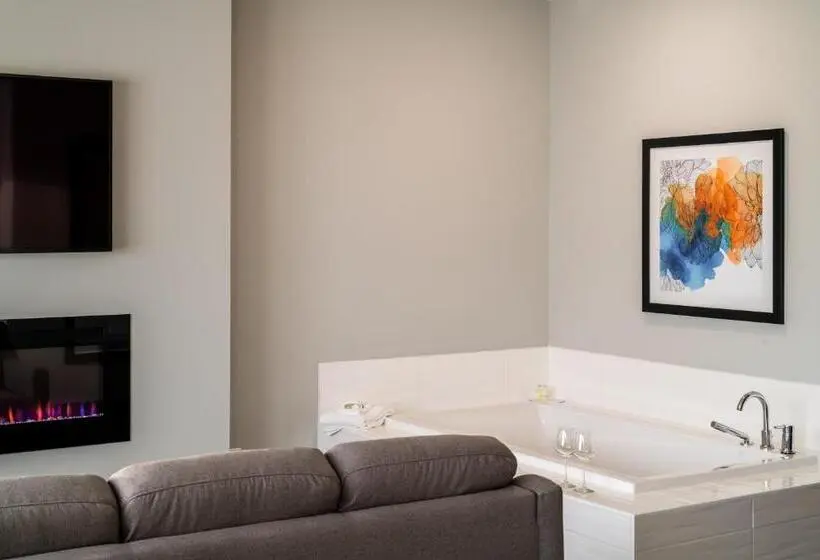ハイドロマッサージバス付きスイート, Amsterdam Inn & Suites Florenceville