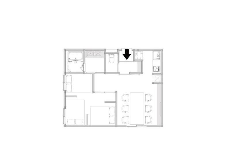 ファミリールーム, Jstay Beppu Indigo