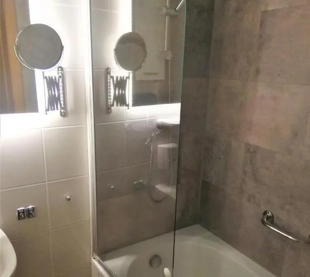 バルコニー付きシングルスタンダードルーム, Landhotel Waldschlößchen Mit Gaststube