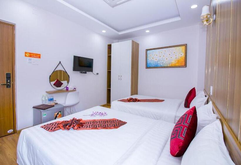 اتاق استاندارد با 2 تخت دوبل, Anh Thảo Hotel Quy Nhơn