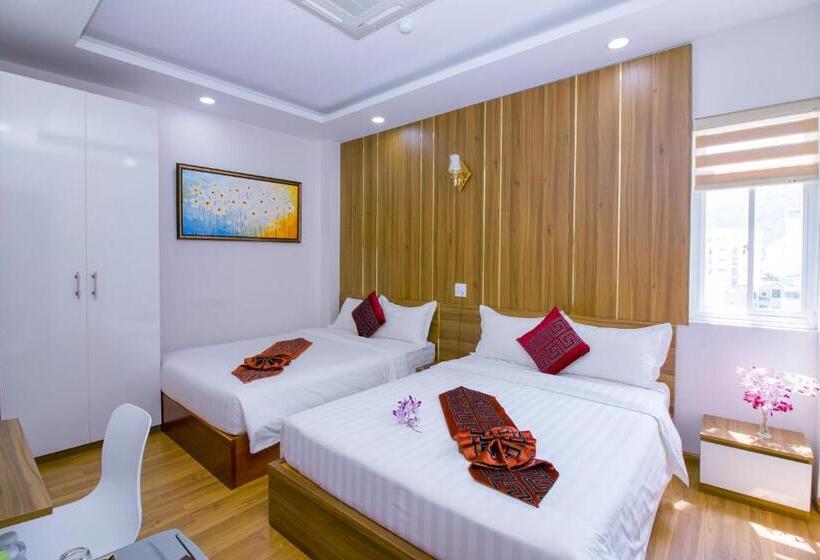 اتاق استاندارد با 2 تخت دوبل, Anh Thảo Hotel Quy Nhơn