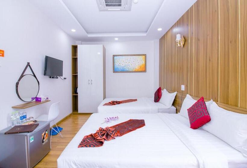 اتاق استاندارد با 2 تخت دوبل, Anh Thảo Hotel Quy Nhơn