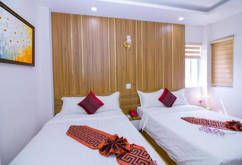 اتاق استاندارد با 2 تخت دوبل, Anh Thảo Hotel Quy Nhơn