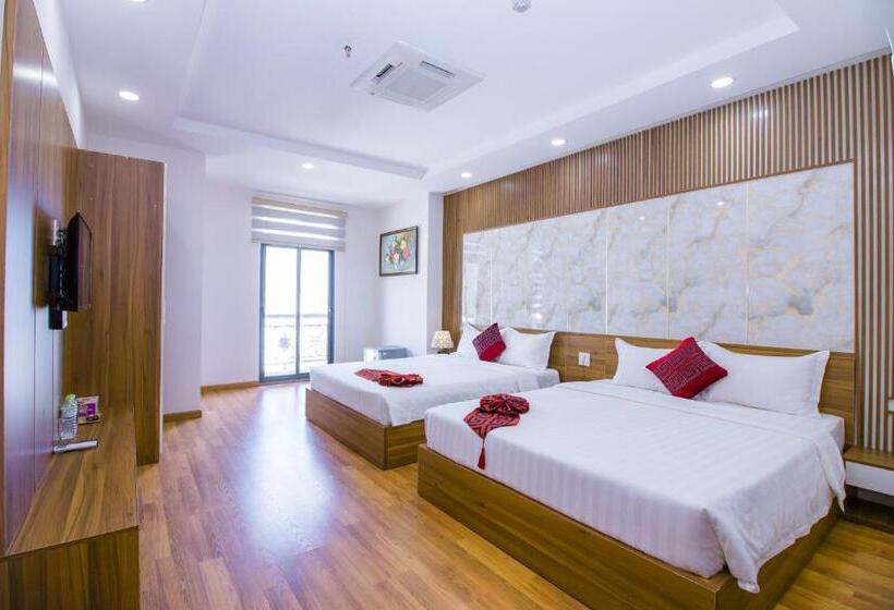 اتاق استاندارد با 2 تخت دوبل, Anh Thảo Hotel Quy Nhơn