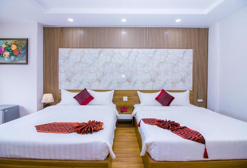اتاق استاندارد با 2 تخت دوبل, Anh Thảo Hotel Quy Nhơn