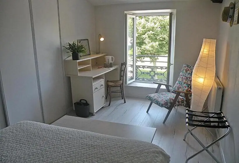 Standaardkamer met externe badkamer, L'escale