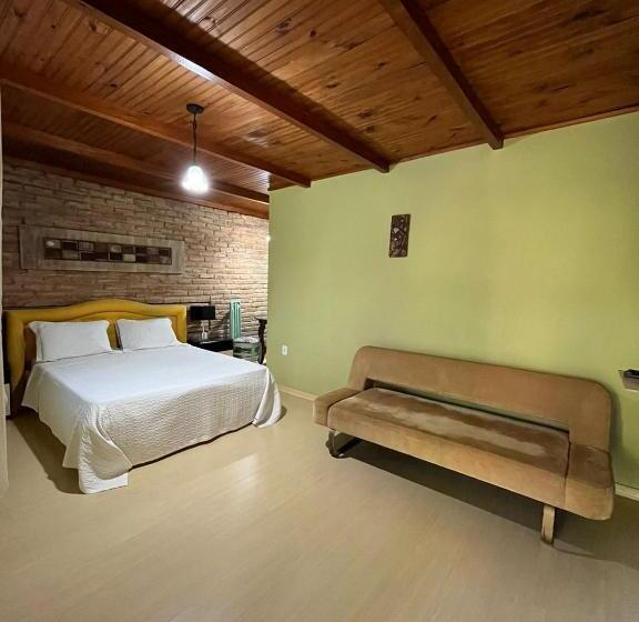 Люкс Deluxe Кровать Кинг, Pousada Lua E Sol