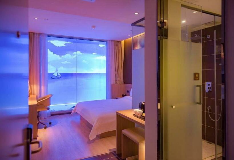 クイーンサイズベッドのスタンダードルーム, Iu Hotel Zhengzhou Xinzheng Yasi College