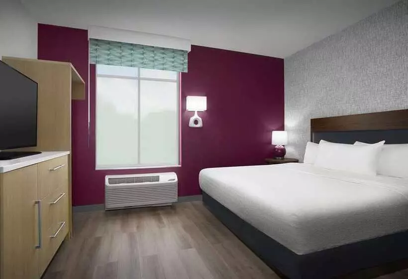 キングサイズベッドのスイートルーム, Embassy Suites By Hilton San Marcos Hotel Conference Center