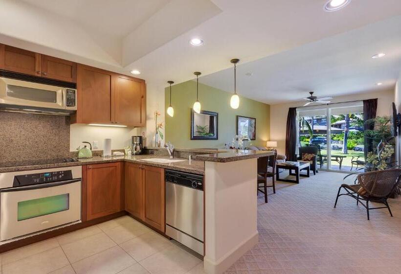 فيلا غرفتين نوم مطلة على الحديقة, Castle Halii Kai At Waikoloa