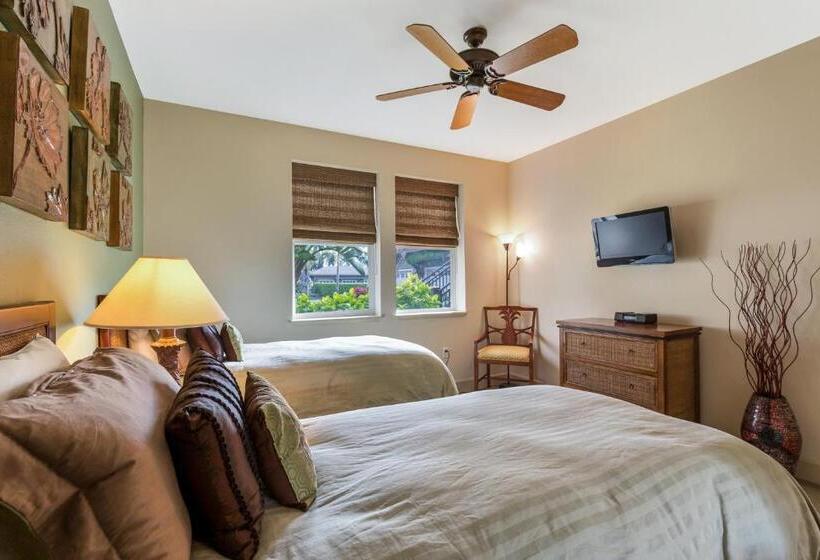 فيلا غرفتين نوم مطلة على الحديقة, Castle Halii Kai At Waikoloa