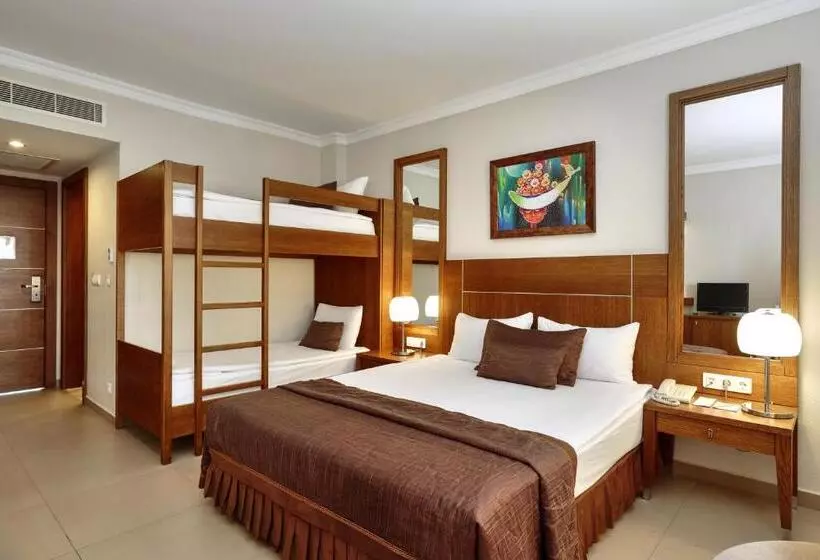 ２段ベッド付きスタンダードルーム, Sunis Elita Beach Resort Hotel & Spa    All Inclusive