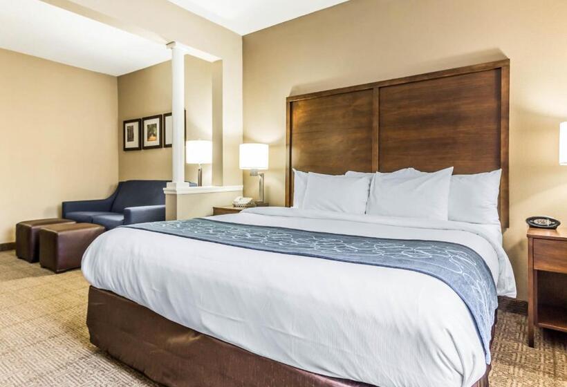 Suite King Size Bed, Comfort Suites At Isle Of Palms Connector