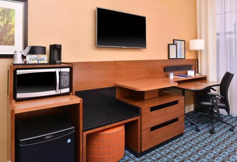 اتاق استاندارد با تخت بزرگ, Fairfield Inn & Suites By Marriott Albany Downtown