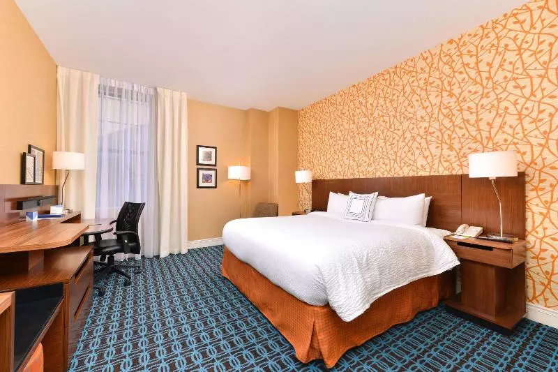 اتاق استاندارد با تخت بزرگ, Fairfield Inn & Suites By Marriott Albany Downtown