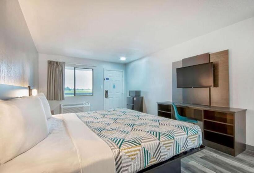 غرفة قياسية سرير كينج لذوى الإحتياجات الخاصة, Motel 6 Texarkana, Tx