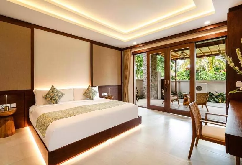 سوییت با چشم‌انداز باغ, Svarga Bebek Villas
