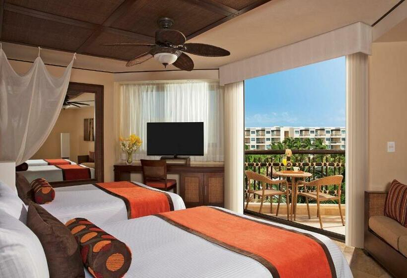 Premium Kamer met Uitzicht op de Tuin, Dreams Riviera Cancun Resort & Spa - All Inclusive